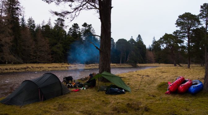 Packrafting 5 – Aviemore to Braemar part 2